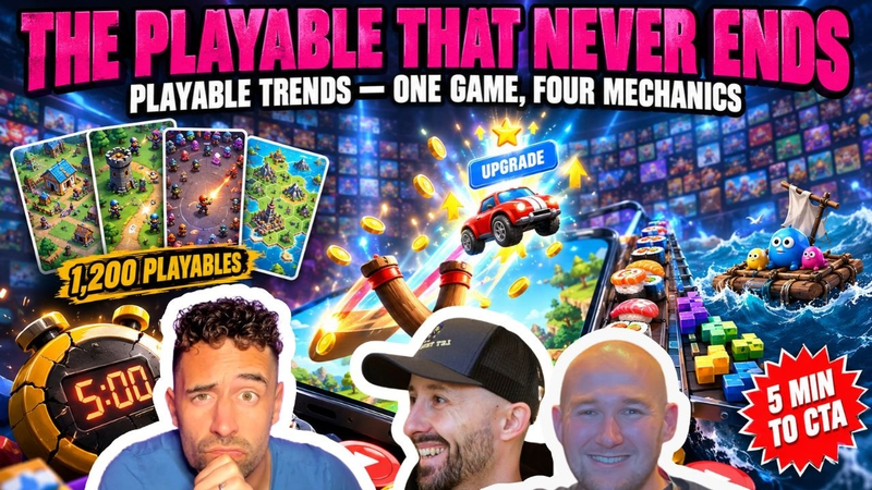 Cover of 🎮 Playable Trends: The Playable that NEVER ends