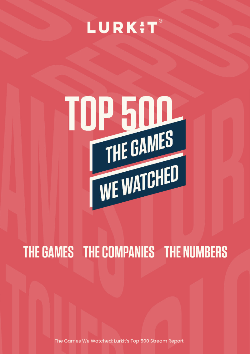 Cover of Top 500 Titles on Twitch 2023