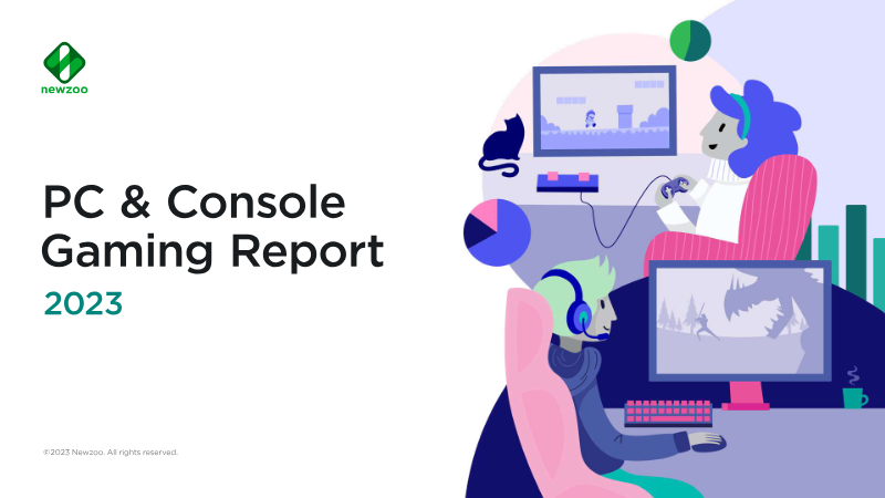 Cover of PC & Console Gaming Report 2023